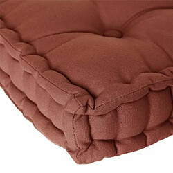 Coussin de Sol Dorian 40x40cm Terracotta