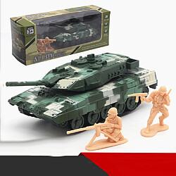 1:72 modèle de char de combat principal armée réservoir jouet allemand léopard 2a6 réservoir vert