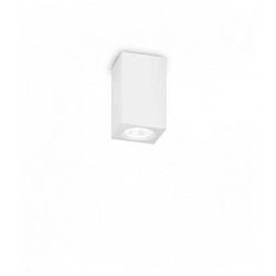 Ideal Lux Plafonnier Blanc TOWER 1 ampoule Largeur 7 Cm