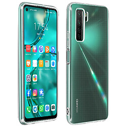 Avizar Coque Huawei P40 Lite 5G Silicone Gel Flexible Ultra-fine et Légère Transparent