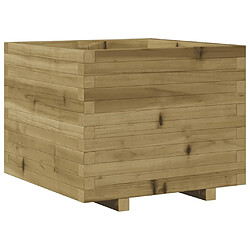 vidaXL Jardinière 60x60x49,5 cm bois de pin imprégné