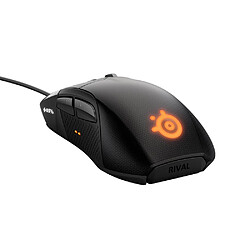 Universal Souris Gaming Mouse USB câblée 16000 DPI Souris optique version noire FPS RTS MMO LOL Gamer | Mouse(Le noir)