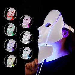 Avis Justgreenbox 7 Colors Led Facial Mask Korean Acne Neck Beauty Therapy Machine Light - 32880600969-EU-Plug-w