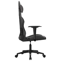 Acheter Maison Chic Chaise de jeu, Chaise gaming, Fauteuil gamer d'ordinateur,Chaise de Bureau Noir et gris Similicuir -GKD23966