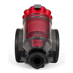 Avis Livoo Aspirateur Sans sac 700 W Design Capacité 3L Combi Brosse Rayon ACTION 6m Filtre à air HEPA ROUGE/NOIR