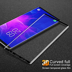 Acheter Wewoo Film de verre trempé plein écran pour surface galbée 9H 3D pour Galaxy Note9 (noir)