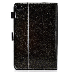 Avis Wewoo Housse Étui Coque Pour iPad Mini 1/2/3/4/5 à rabat horizontal en cuir avec poudre de scintillement support et fente carte noir