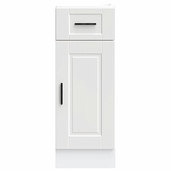 Avis vidaXL Armoire de cuisine Porto blanc bois d'ingénierie