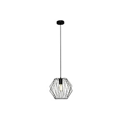 Brilliant (Lighting) Suspension boule en métal filaire noir diamètre 28cm NORIS