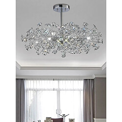 Avis Luminaire Center Lampadaire Savanna 3 Ampoules chrome poli/cristal