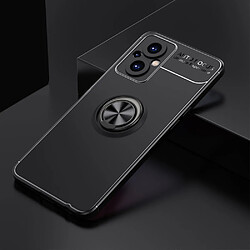 Coque en TPU anti-chocs avec béquille à anneau magnétique, noir pour votre OnePlus Nord N20 5G