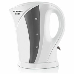 Bouilloire Taurus Loiza 2200 W Blanc Plastique 1,7 L 