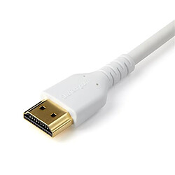 Câble HDMI Startech RHDMM2MPW 4K Ultra HD Blanc (2 m)