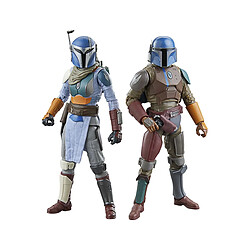 Hasbro Star Wars : The Mandalorian Black Series - Pack 2 figurines Mandalorian Shriek-Hawk Trainers 15 cm