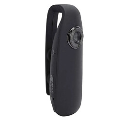 Chrono Mini caméra portable haute définition 1080P, avec pince arrière pour caméra de sport, micro USB 5 broches 30fps 50hz/60hz, spécialement conçue pour la carrosserie de la dash cam, moto et vélo(Noir)