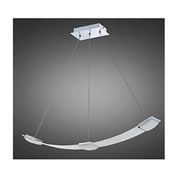 Luminaire Center Suspension Thea Aluminium satiné