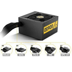 Bloc d'Alimentation Nox NXHUMMER650GD ATX 650 W 80 Plus Gold 650W