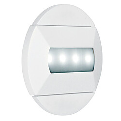 applique murale encastrée - aric baliz 1 - a led - 0.4w - 4200k - blanc - aric 5243