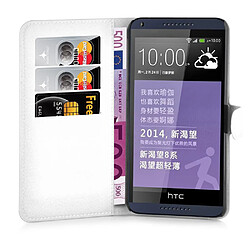 Acheter Cadorabo Coque HTC Desire 816 Etui en Blanc