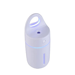 Wewoo Humidificateur d'Air blanc 1.5W - 2W 175ML Mini Portable USB Ions Négatifs Beauté et Instrument Supplément d'Eau avec Coloré LED Lumière