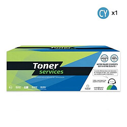 TONER SERVICES Lexmark CS317/CS417/CS517 Cartouche de toner compatible LCX417C