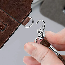 Acheter Avizar Sacoche bandoulière Smartphone Membrane tactile style Cuir de cheval marron