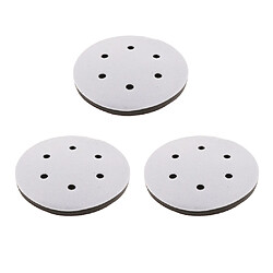 3 Pièces 6 ""6 Trous Doux éponge Interface Tampons De Ponçage De Secours Outils électriques