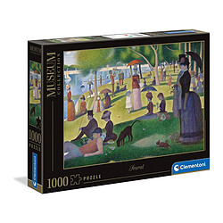 Clementoni Puzzle Col.Museus - Un dimanche sur la Grande Jatte - 1000 pièces (CLE39613)