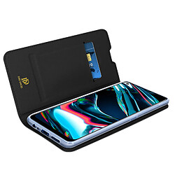 Housse Realme 7 Pro Porte-carte Fonction Support Dux Ducis Noir pas cher