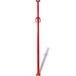 vidaXL Support Acrow 280 cm Rouge