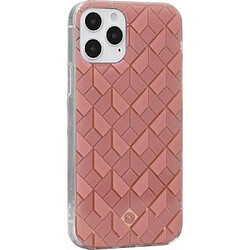 ARTEFAKT Coque pour iPhone 12 / 12 Pro Saint Germain avec motifs en 3D Rose