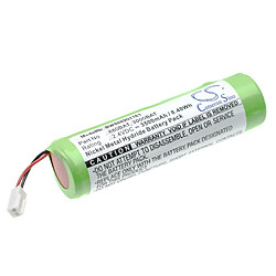 vhbw Batterie compatible avec NOVIPro C3500 Laser Metland, LS521 télémètre laser dispositif de mesure laser outil de mesure (3500mAh 2,4V NiMH)