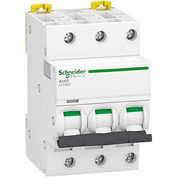 disjoncteur - schneider acti9 idt40t - 3 pôles - 10a - courbe c - 6 ka - schneider electric a9p22310