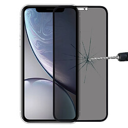 Wewoo Film de verre trempé de anti-reflets 9H 6D pour iPhone XR