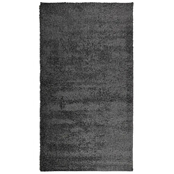 vidaXL Tapis shaggy PAMPLONA poils longs moderne anthracite 60x110 cm