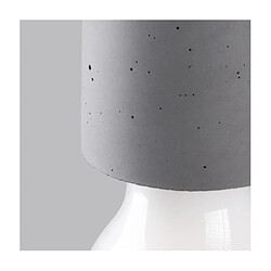 Acheter Luminaire Center Suspension Neso PVC,Béton Noir