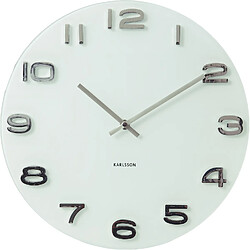 Horloge ronde Vintage Blanc - Karlsson