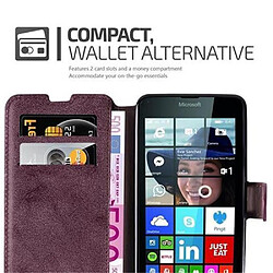 Acheter Cadorabo Coque Nokia Lumia 640 Etui en Rouge