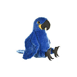 Avis Wild Republic Hyacinth Macaw en peluche, animal en peluche, jouet en peluche, cadeaux pour enfants, cuddlekins 12 pouces