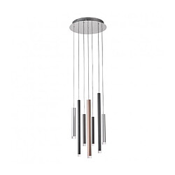 Luminaire Center Suspension modedesignrne Reyna Chrome