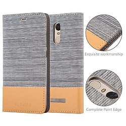 Cadorabo Coque Xiaomi RedMi NOTE 3 Etui en Gris