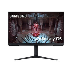 Samsung Monitor Odyssey G5 S27CG510EU (LS27CG510EUXEN) Ecran PC Gamer - 2560x1440 - Dalle VA - 1 ms - 165 Hz - HDMI/DisplayPort