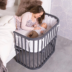 Babybay Berceau cododo Maxi - Laqué gris ardoise