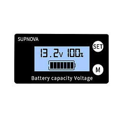 Compteur De Tension De Moniteur De Capacité De Batterie D'affichage à Cristaux Liquides De Voiture DC 8V-100V Pour Le Véhicule De Voiture Style3