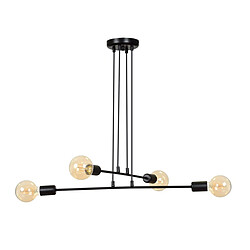 EPIKASA Suspension Multipo, Noir, Acier, 70x100x70 cm