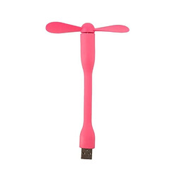 Avis (Pink) Portable Mini Flexible Bendable Usb Fan For Laptop