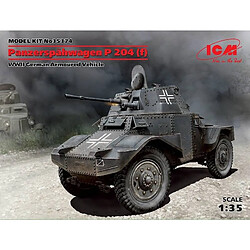 Icm Maquette Véhicule Panzerspähwagen P 204 (f) Wwii German Armoured Vehicle