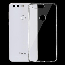 Wewoo Coque Transparent pour Huawei Honor 8 0.75mm Ultra-mince TPU Housse de protection