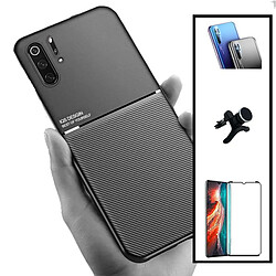 PHONECARE Kit Coque Magnetic Lux + 5D Full Cover + Support de Voiture Magnétique Renforcé - Huawei P30 Pro New Edition