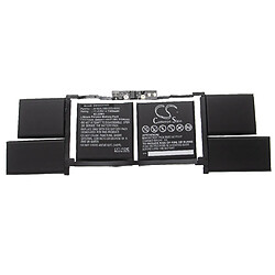 vhbw batterie remplacement pour Apple 020-02391, 080-333-4000, 820-01095, A1953 pour laptop (7300mAh, 11,4V, Li-Polymère, noir)